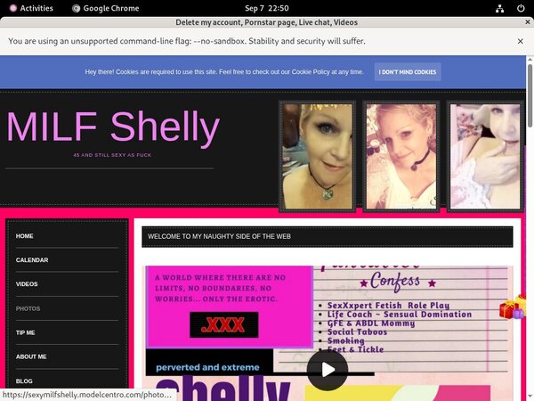 Sexymilfshelly.modelcentro.com Free Trial Access