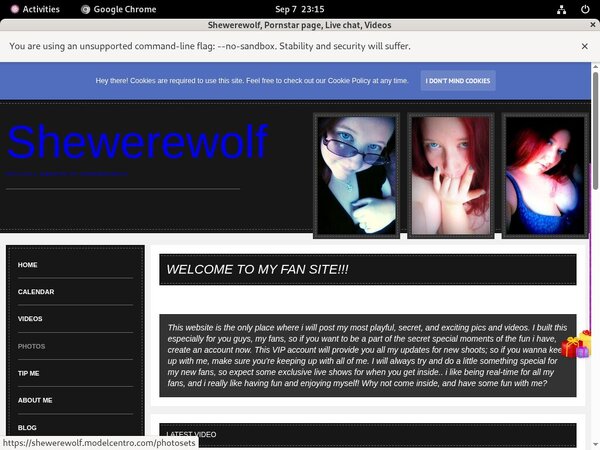 Shewerewolf With European Credit Card