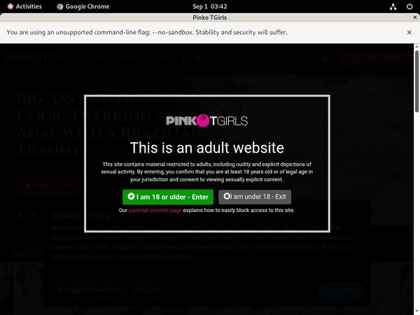Sign Up To Pinkotgirls