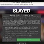Slayed.com Real Passwords