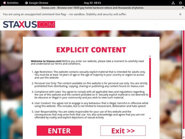 Staxus Site