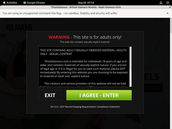 Thisisglamour New Password