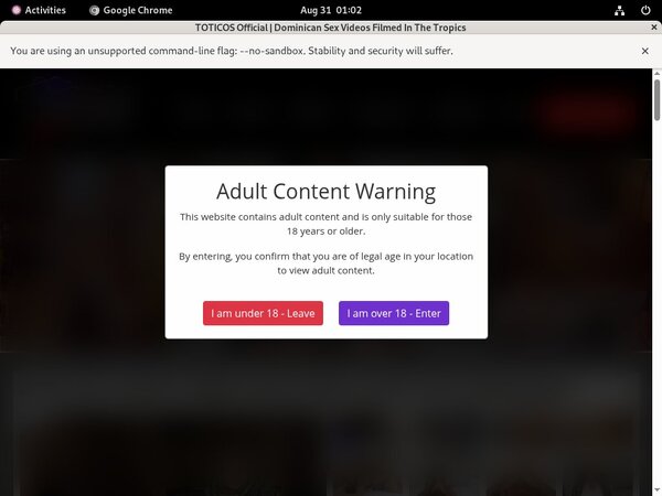Toticos.com Wachtwoord