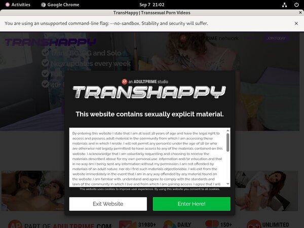 Trans Happy Using Paypal