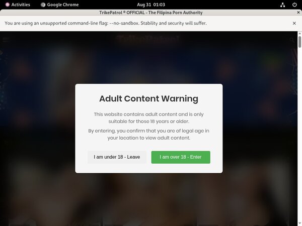 Trikepatrol.com Passcode