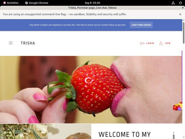 Trisha Become A Member