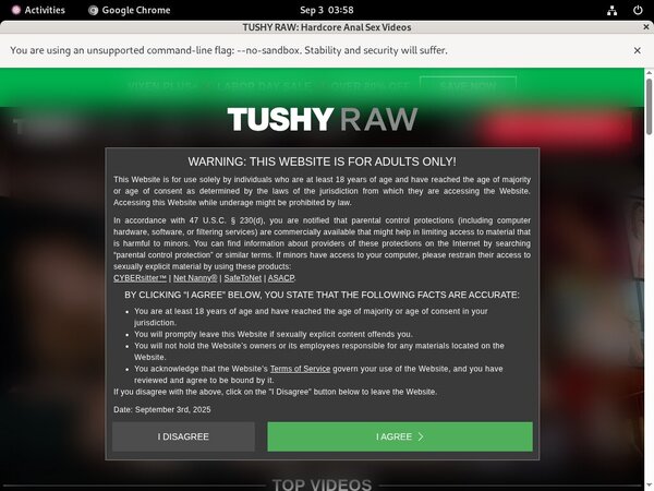 Tushy Raw Usernames