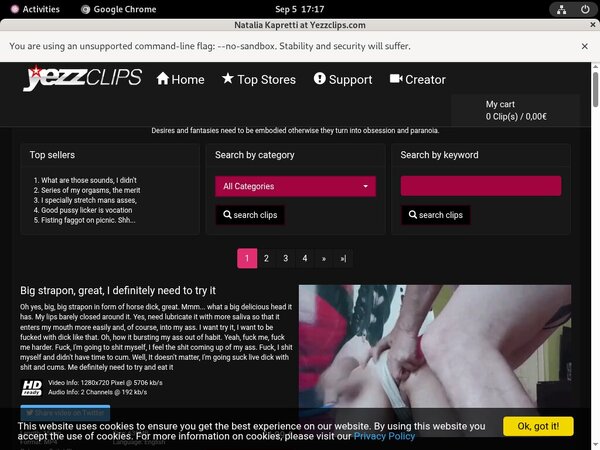 Yezzclips.com Access Free