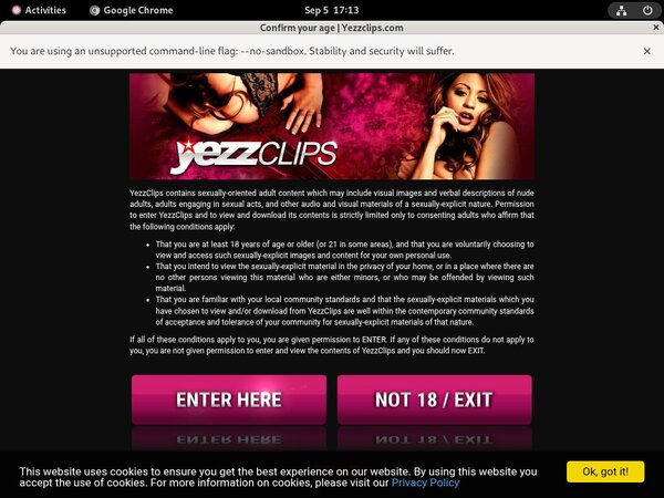 Yezzclips.com Account 2014
