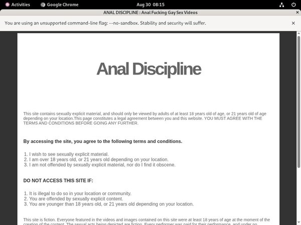 Analdiscipline.com Full Hd Video