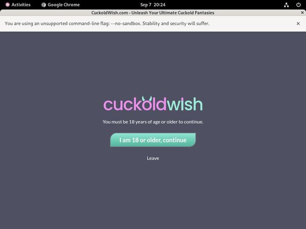 Premium Account Cuckoldwish.com