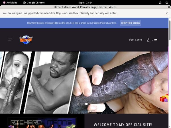 Richardmannsworldlive.modelcentro.com Benutzername