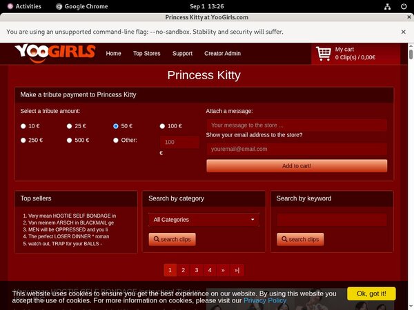 Free Princess Kitty Premium Acc