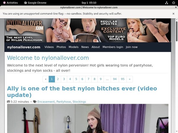 Nylonallover.com Creampie