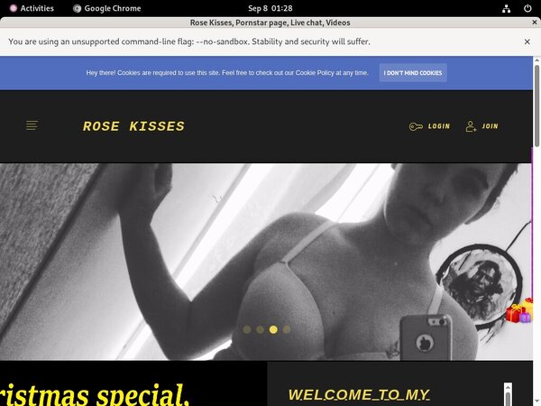 Rose Kisses Member Access