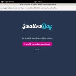 Accounts Of Swallowbay.com