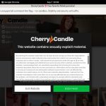 Candle Cherry Discount Price