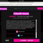 Free Chloekreams Trial Account