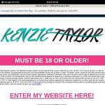 Kenzie Taylor With AOL Account