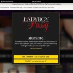 Ladyboy Pussy Password Share