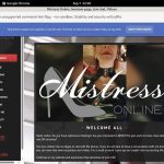 MistressOnline Free Member